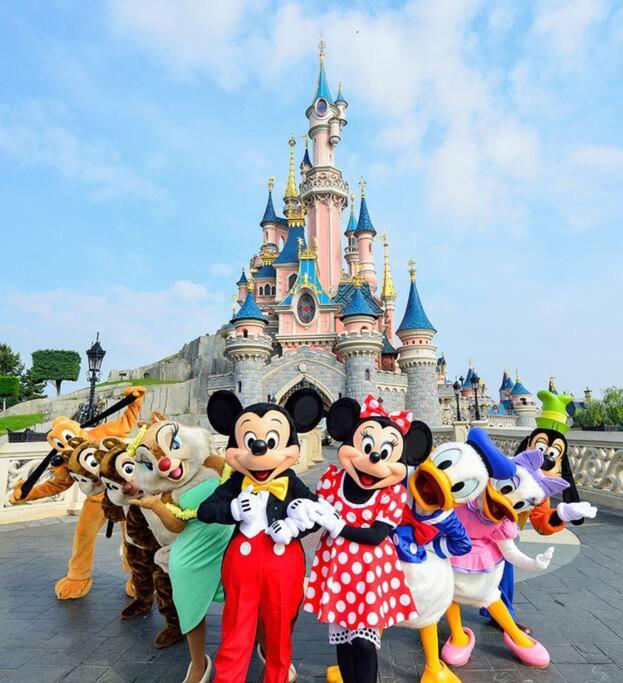 « Le City » Proche Aeroport Cdg, Parc Asterix, Disney, 다마르탱-앙-고엘르 외부 사진